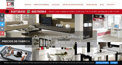 Desktop Screenshot of mueblespedroalcaraz.com